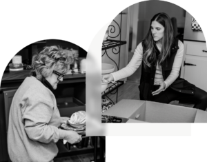 Mother-daughter woman owned business